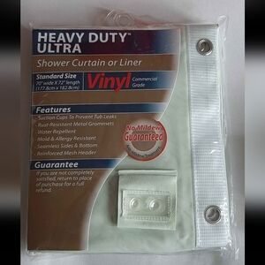 Heavy Duty Shower Curtain or Liner